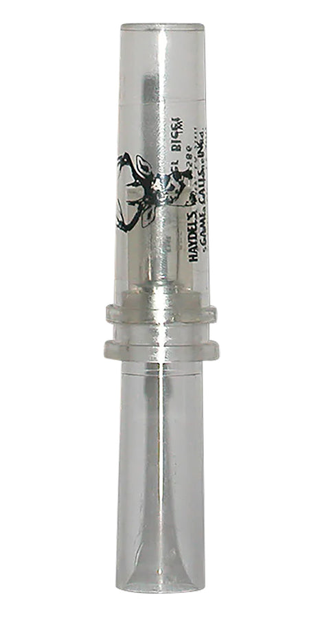 Haydel's Deer Bleat DB85 Open Call - Doe Sound Simulation, Clear Acrylic