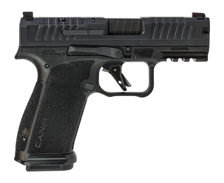 Canik HG8614N Mete MC9 Prime 9mm Luger 17+1 3.64" Optic Ready/Serrated Slide Black