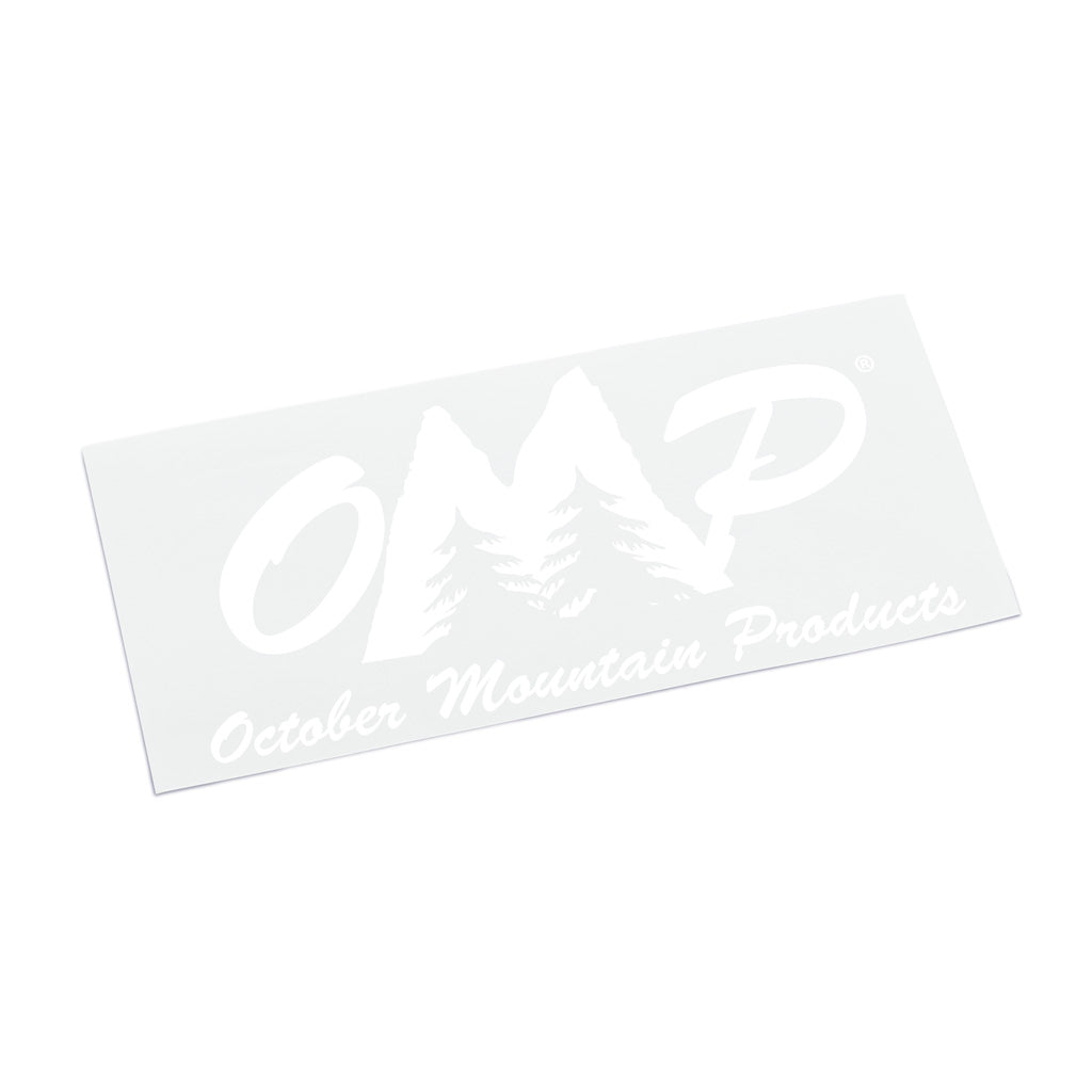 OMP October Mountain Vinyl Decal Sticker