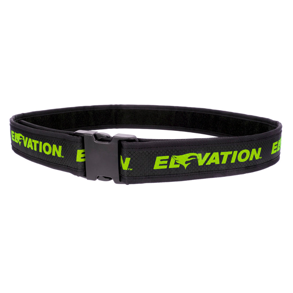 Elevation Pro Shooters Belt Green Diamond-Lock Weave 28-46 in.