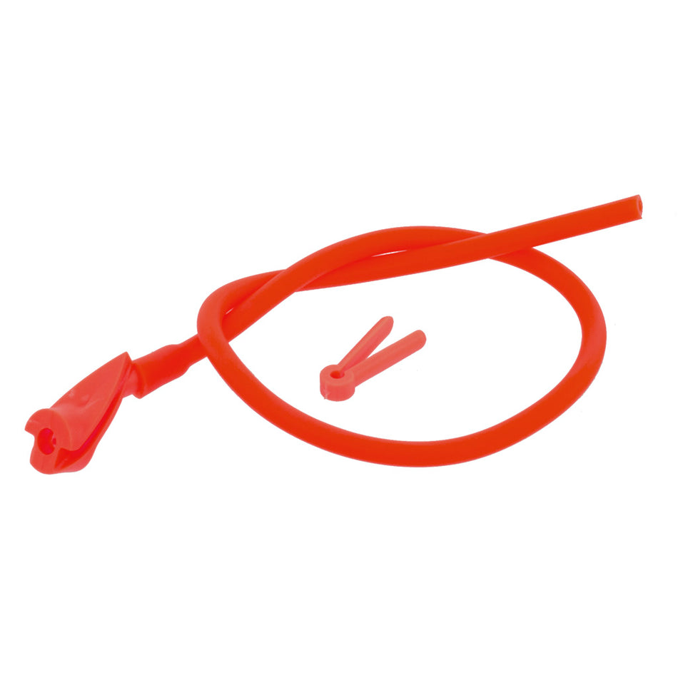 October Mountain In-Line Peep with Tubing Red 1/4 in.