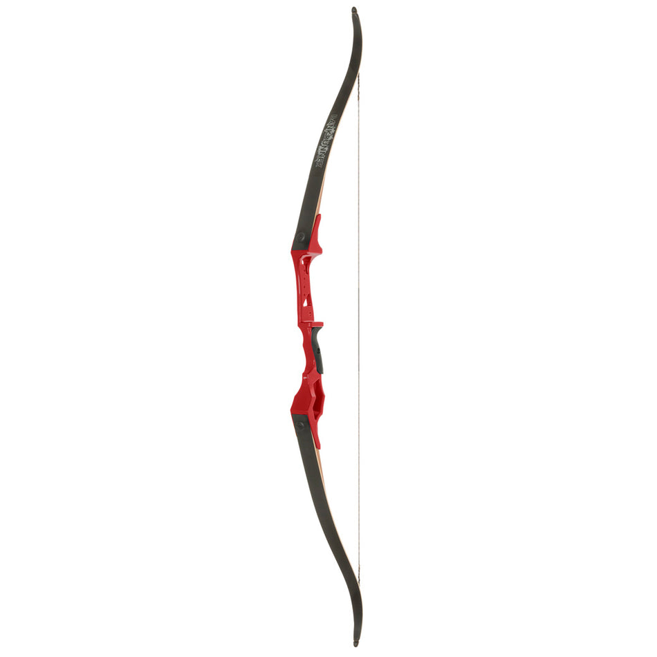Fin Finder Bank Runner Bowfishing Recurve 35 lb. 58 in. Red RH Take-Down