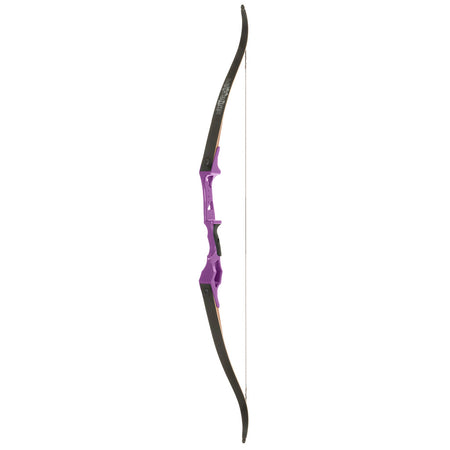 Fin Finder Bank Runner Bowfishing Recurve 35 lb. 58 in. Purple RH Take-Down