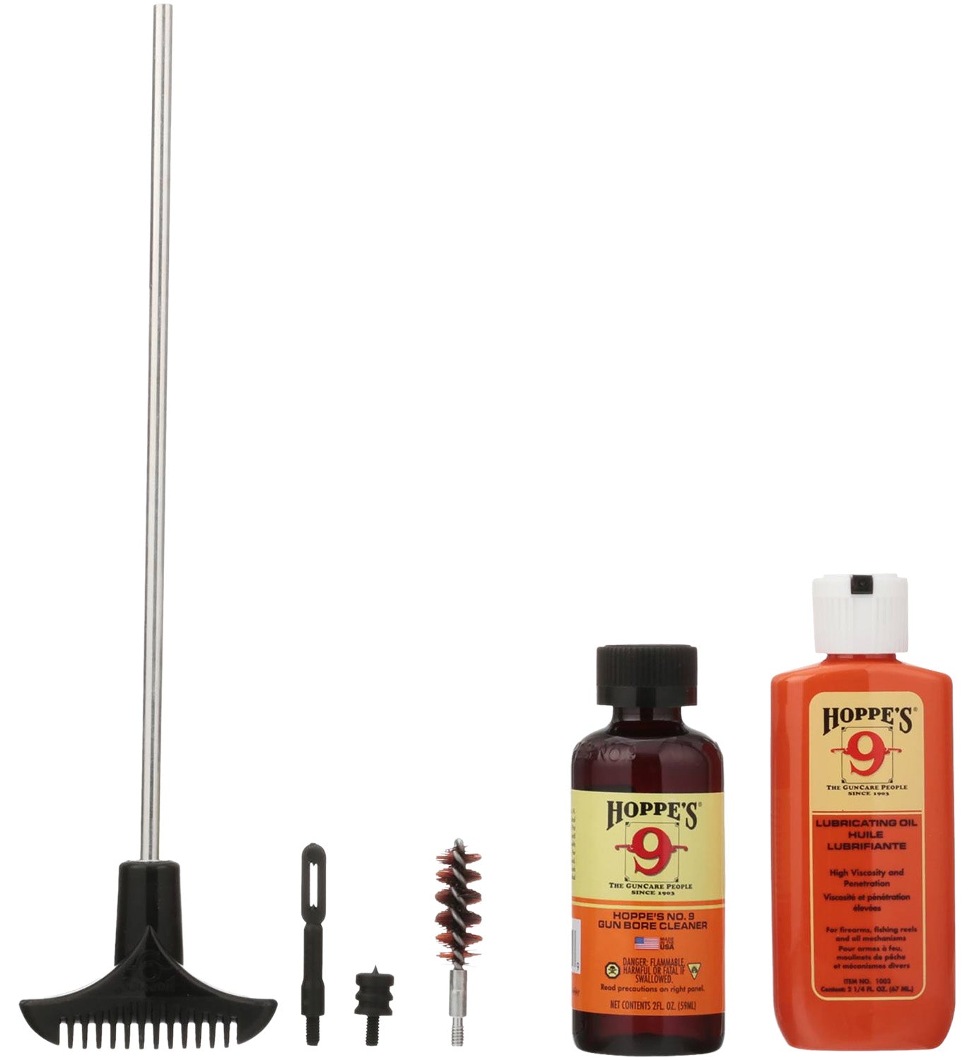 Hoppe's PCO45B Clam Pack Pistol Cleaning Kit .44/.45 Cal