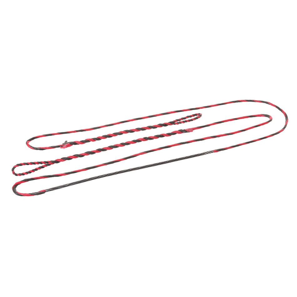 October Mountain Flemish D97 Bowstring 62 in. AMO Red/Black Two-Bundle
