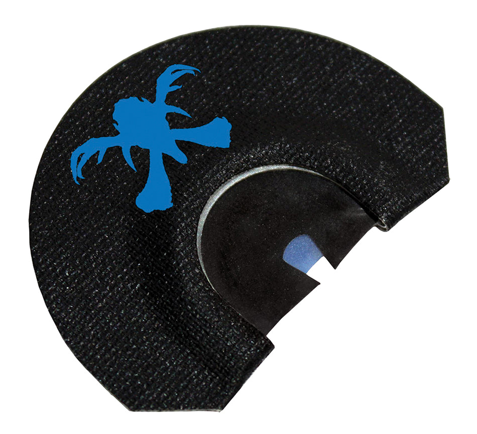 Primos Hook Hunter Diaphragm Turkey Call Triple Reeds with Ghost Cut - Black