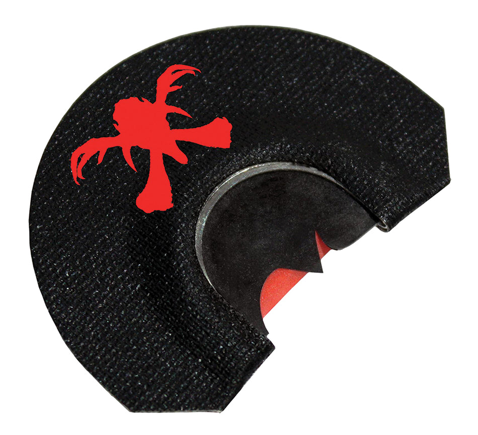 Primos Hook Hunter Long Double Reed Turkey Mouth Call - Black