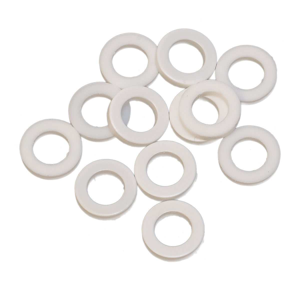 GrovTec GTHM64 White Spacers Bulk Hardware Pack 48 Count