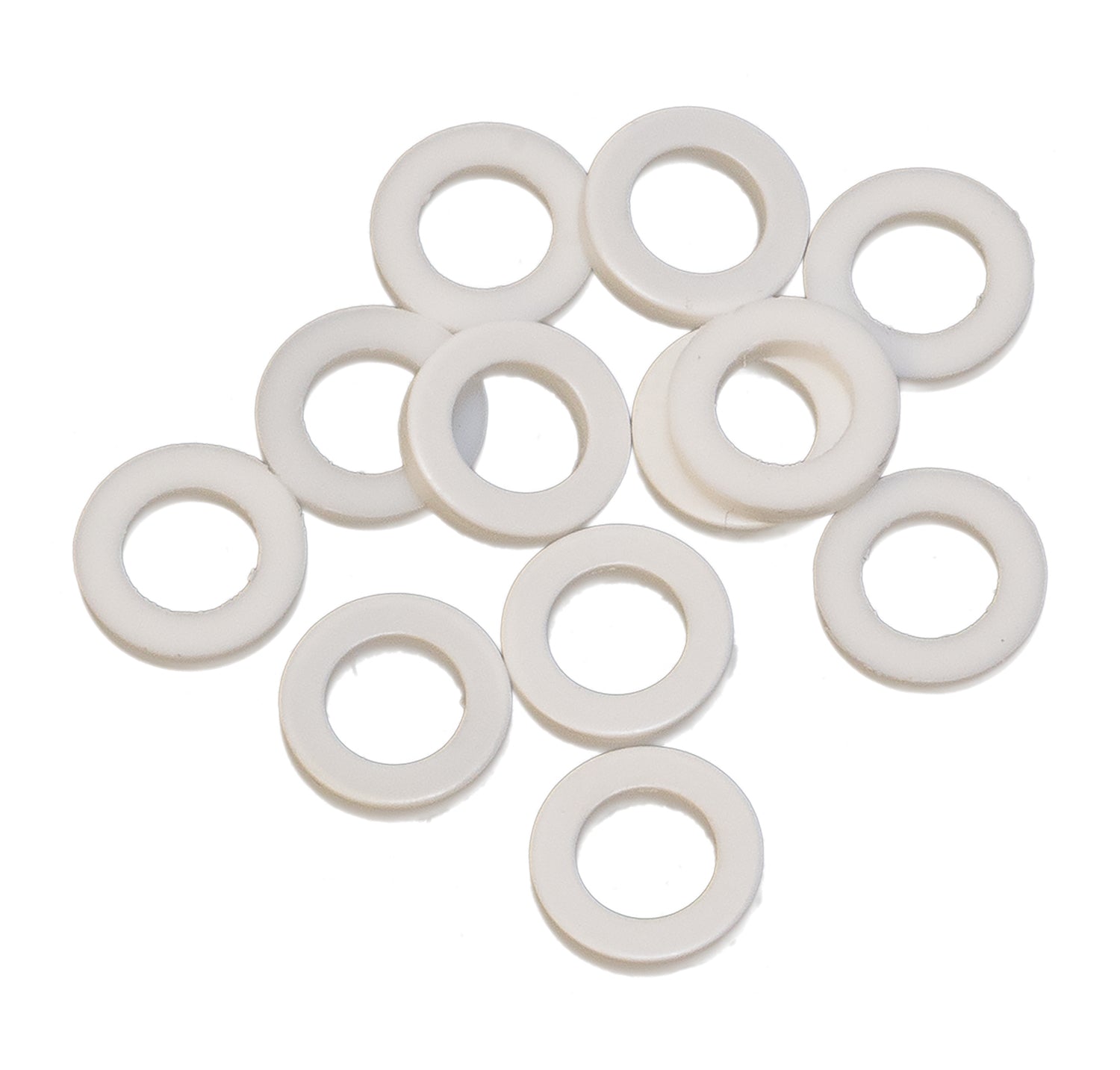 GrovTec GTHM64 White Spacers Bulk Hardware Pack 48 Count