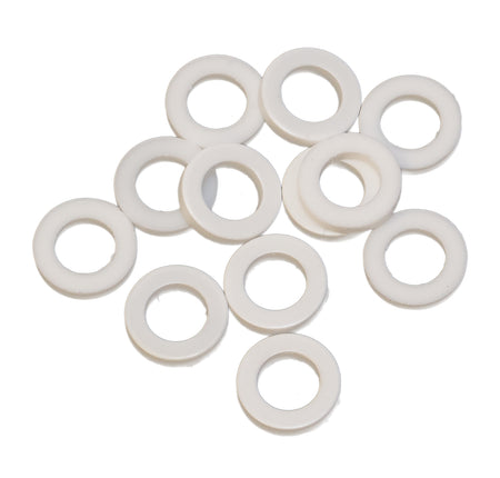GrovTec GTHM64 White Spacers Bulk Hardware Pack 48 Count