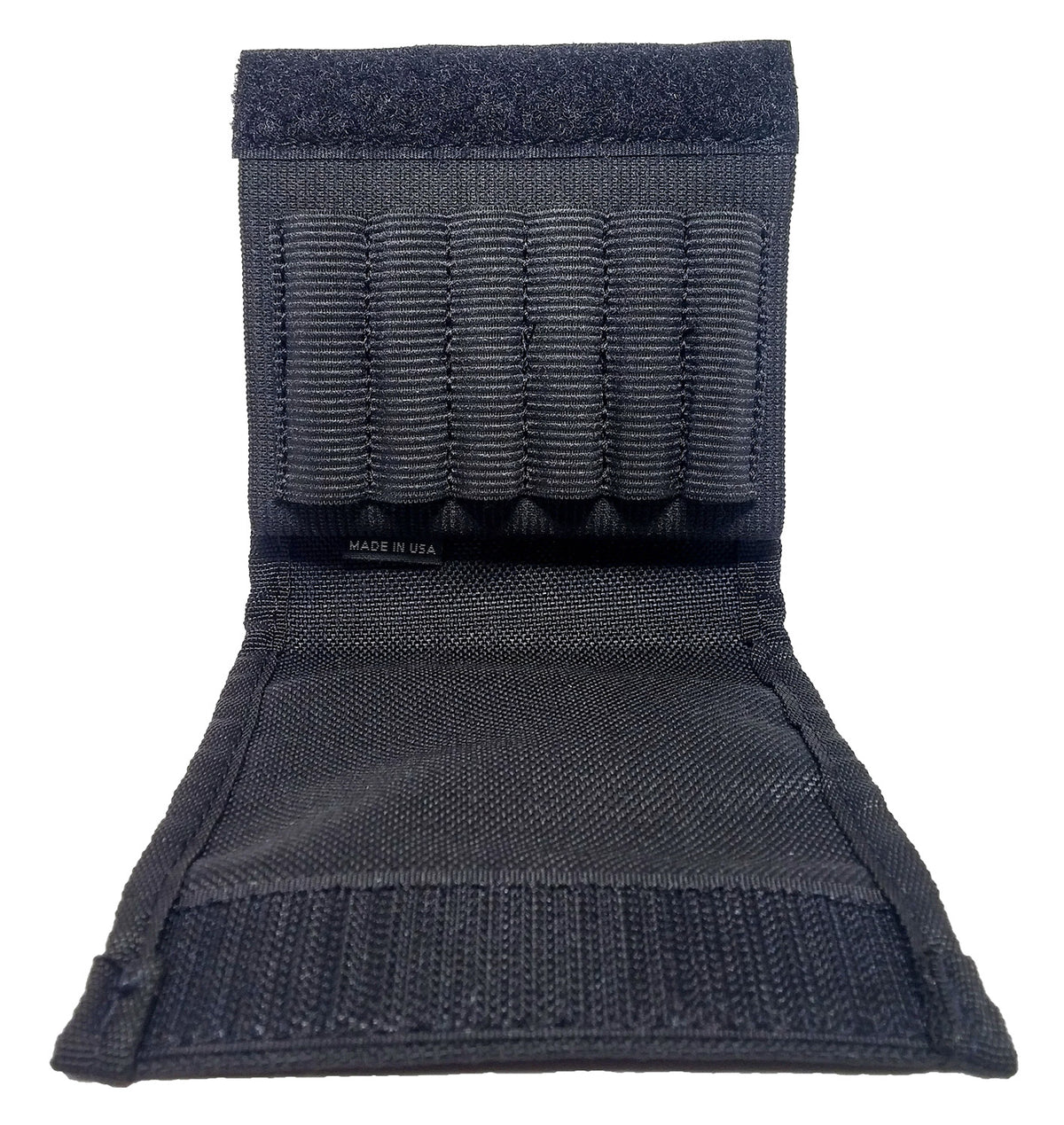 GrovTec US Inc GTAC83 6-Round Cordura Rifle Stock Cartridge Holder Slip-On Mount Protective Flap