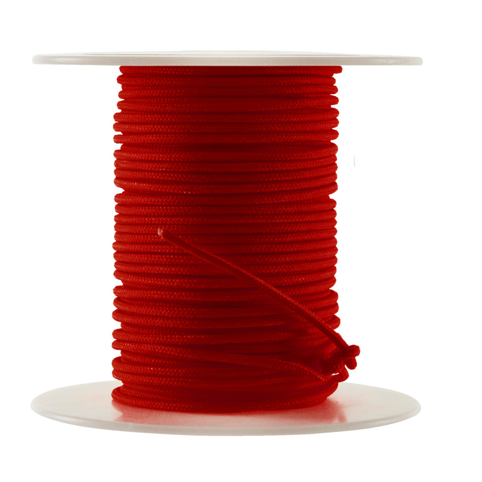 October Mountain Endure-XD Bow Release Loop Rope Red 100 ft.