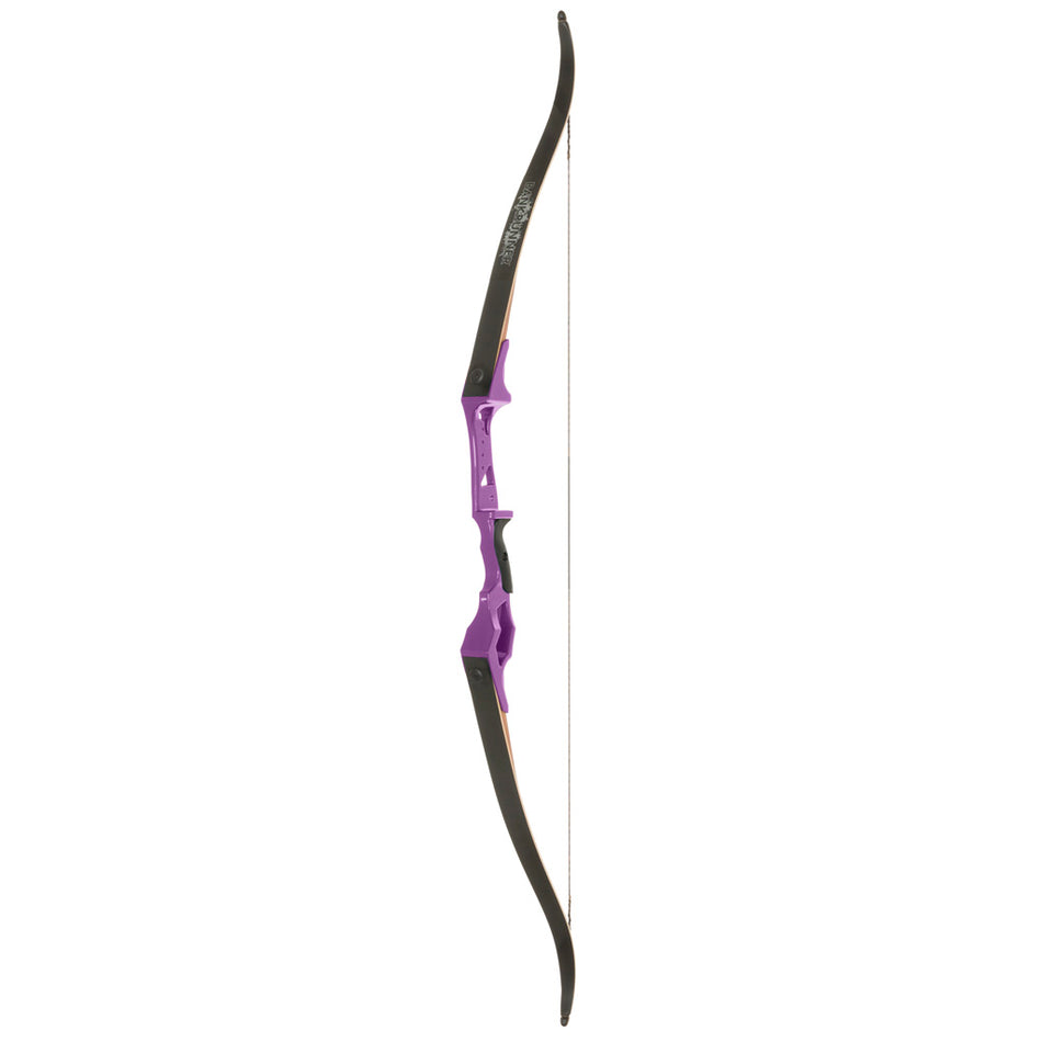 Fin Finder Bank Runner Recurve Bow Bowfishing Purple 58 in. 20 lbs. RH