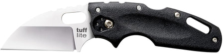 Cold Steel Tuff-Lite 20LT Folding Knife 2.50" Plain Sheepsfoot AUS-8A Stainless Blade, Black Griv-Ex Handle