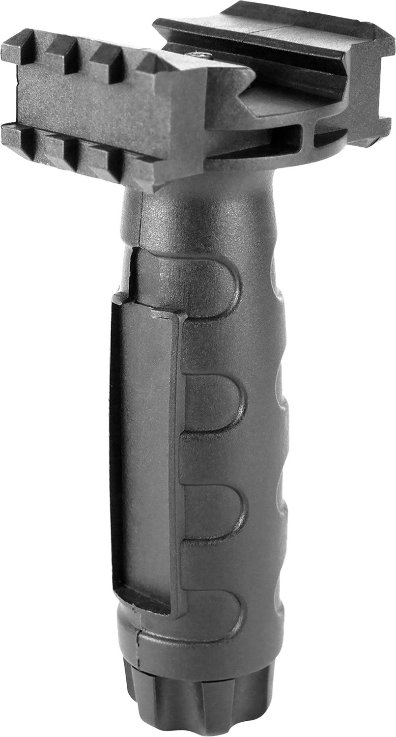 Aim Sports PJTGR Tactical Foregrip with Integrated Rails Black Polymer Weaver Compatible