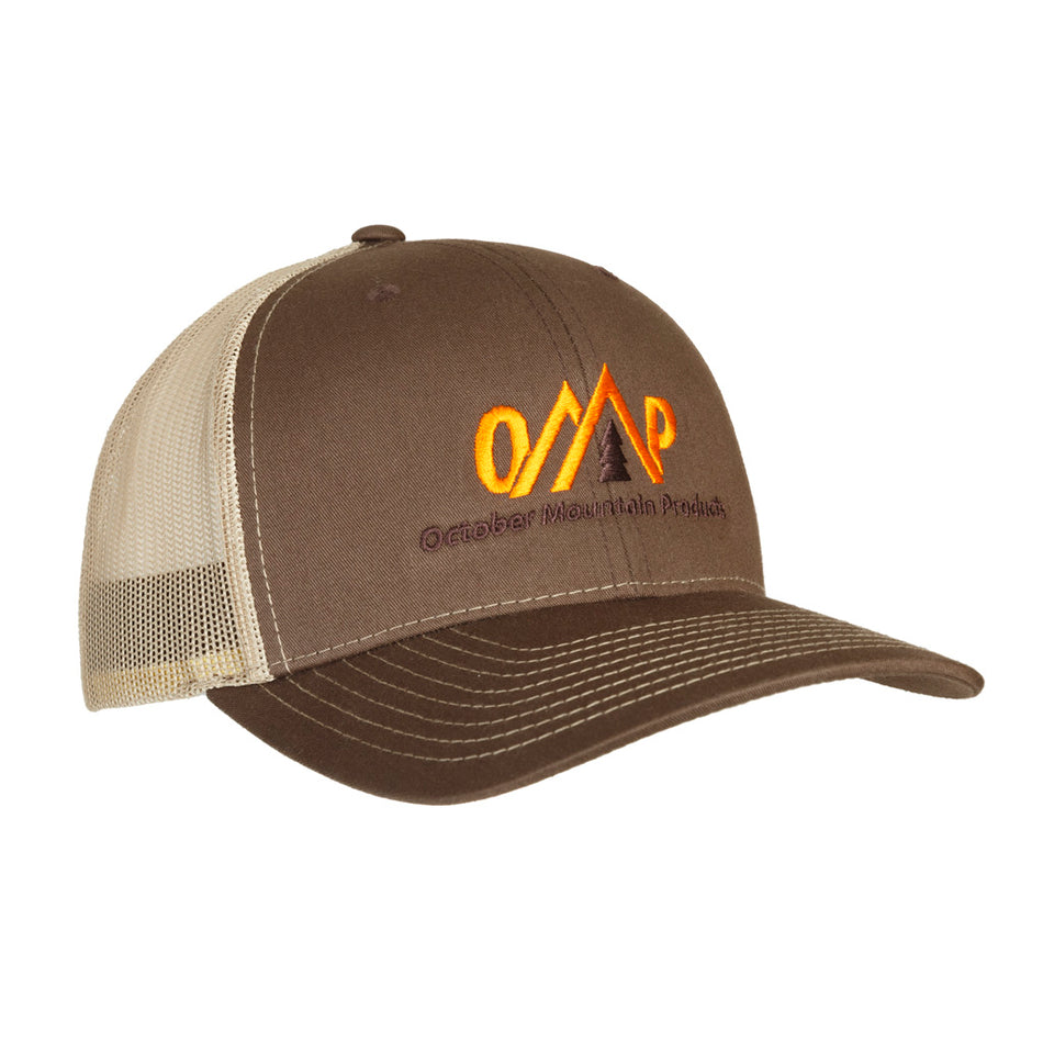 October Mountain Brown/Tan Adjustable Logo Hat