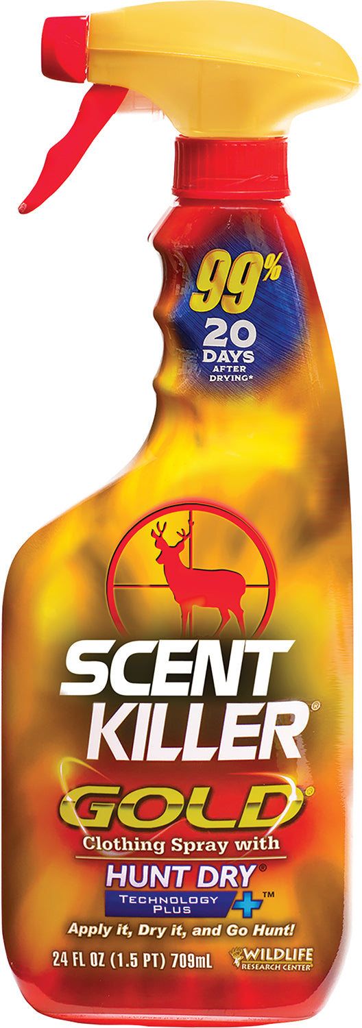 Wildlife Research Scent Killer Gold Advanced Odor Eliminator 24oz Trigger Spray