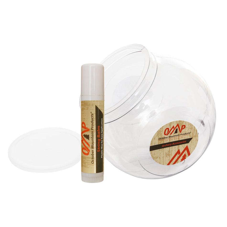October Mountain String Balm Odor-Free Bowstring Wax 10pk. Counter Display