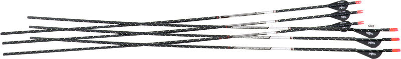 Easton 5MM FMJ 340 Arrow Pack (6) with 2" Blazer Vanes