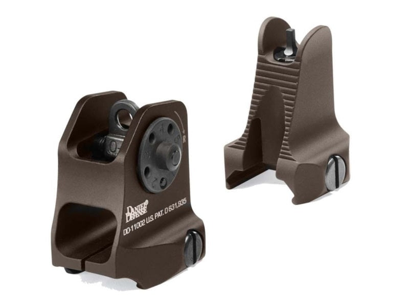 Front Rear Sight Combo Brown Finish 19-088-09116-011