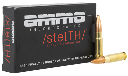 Ammo Inc. 300 Blackout 220gr Subsonic STEALTH TMC