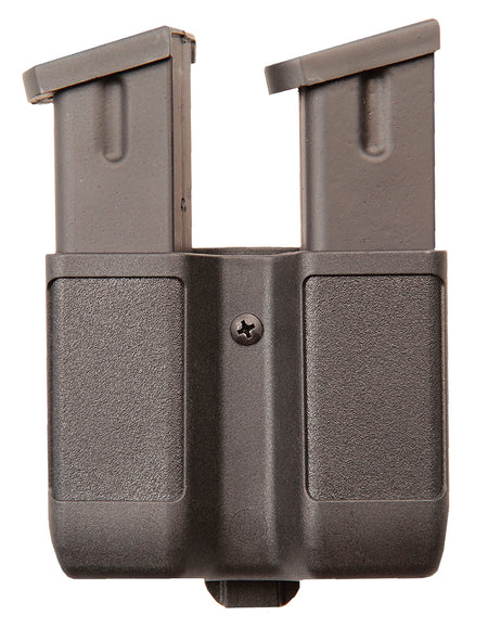 Blackhawk Double Mag Case Black Polymer Adjustable Belt Clip Double Stack 9mm 40 45 357