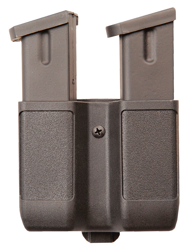 Blackhawk Double Mag Case Black Polymer Adjustable Belt Clip Double Stack 9mm 40 45 357