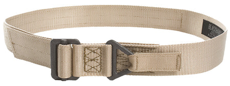 Blackhawk 41CQ01DE CQB Rigger Belt Tan Nylon 41" Hook Loop Parachute Grade