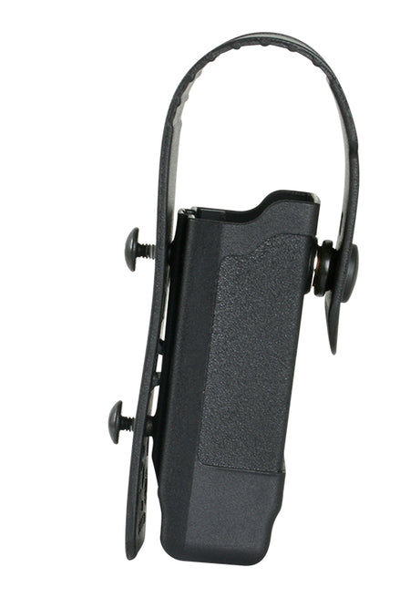 Blackhawk Tactical Mag Pouch Single Black Carbon Fiber Snap Compatible Single/Double Stack