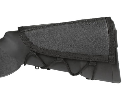 Blackhawk Buttstock Ammo Cheek Pad Black Nylon 5 Round Rifle Tactical Scope