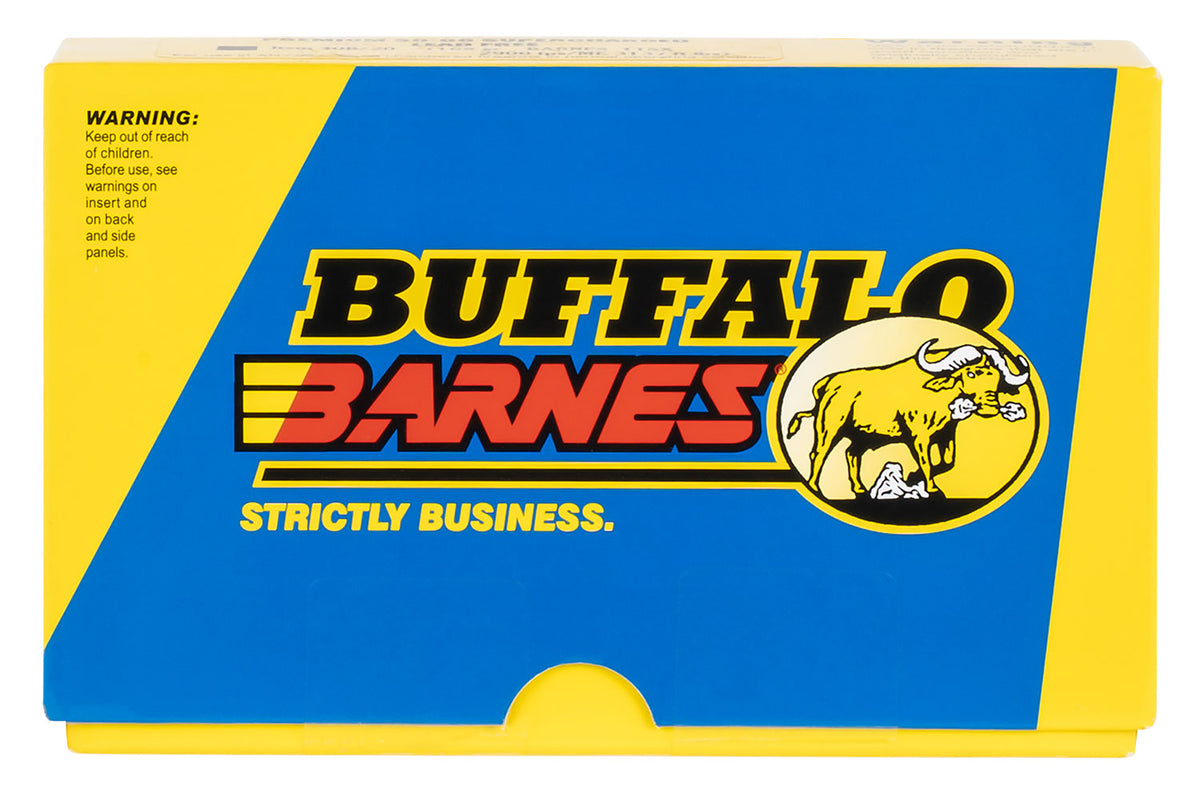 Buffalo Bore  +P Barnes TAC-XP Lead Free 110 Grain .38 Special 1125 fps