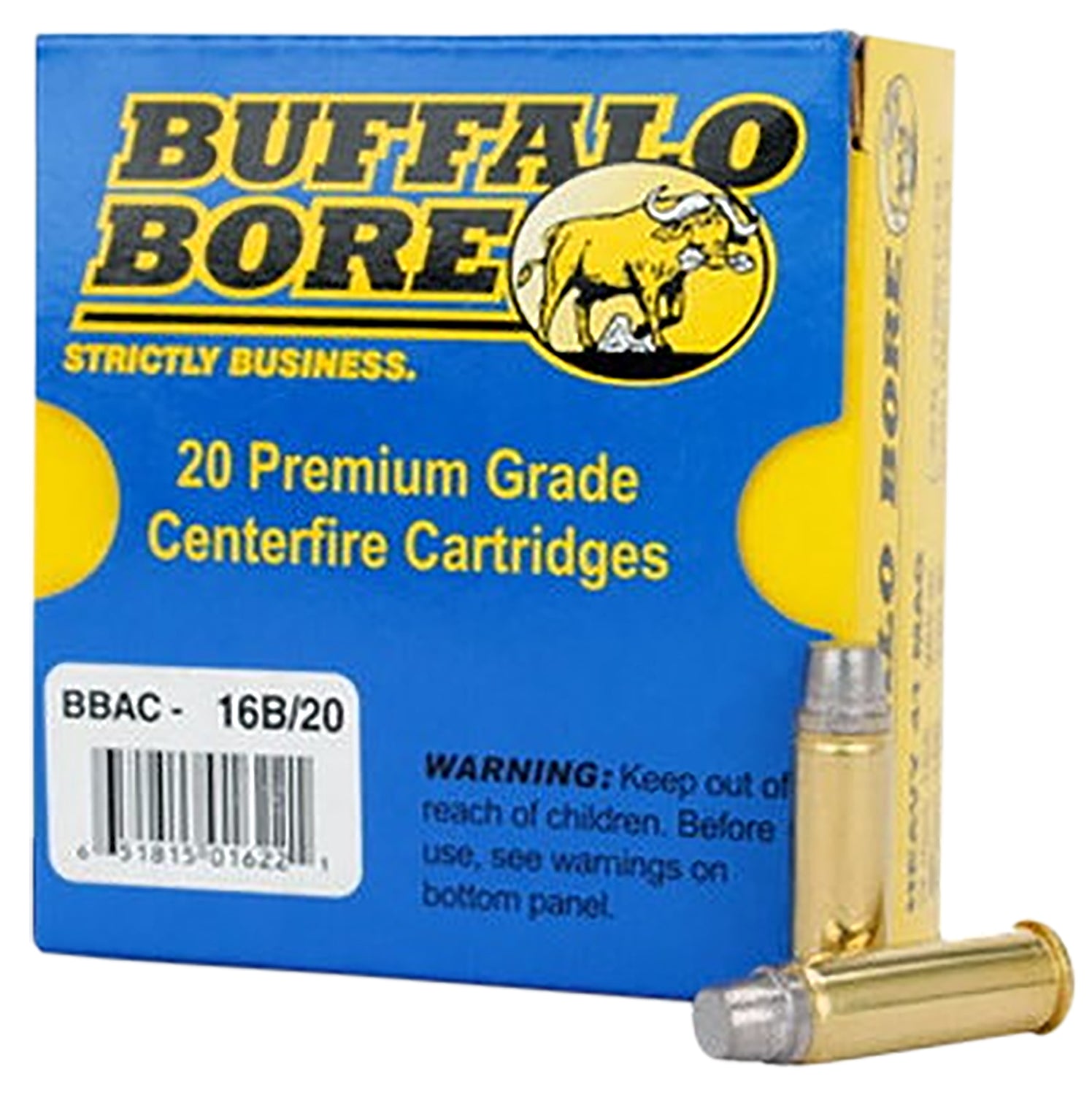 Buffalo Bore Heavy Hard Cast Semi-Wadcutter 230 Grain .41 Remington Mag 1450 fps