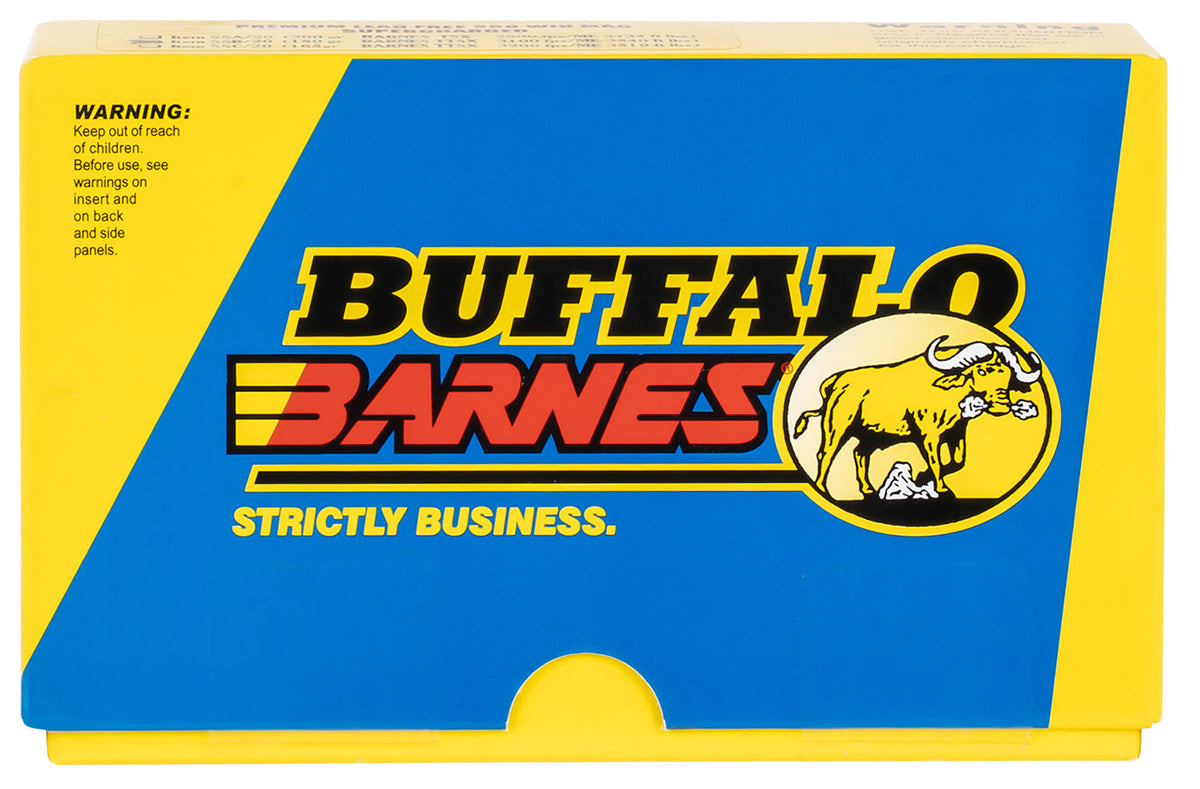 Buffalo Bore BUFFALO-BARNES PREMIUM LEAD FREE .300 Winchester Mag 180 grain Barnes Tipped TSX Lead Free ammunition