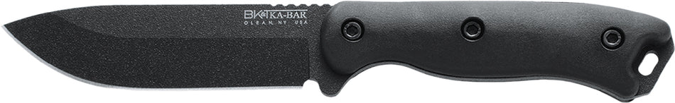 Ka-Bar Becker BK16 4.38" Fixed Drop Point Black 1095 Cro-Van Blade Ultramid Handle MOLLE Compatible Cordura Sheath