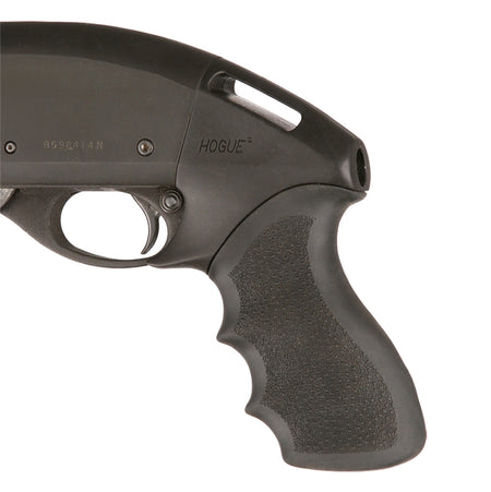 Hogue 08714 Remington 870 Shotgun Tamer Rubber Pistol Grip Black with Finger Grooves