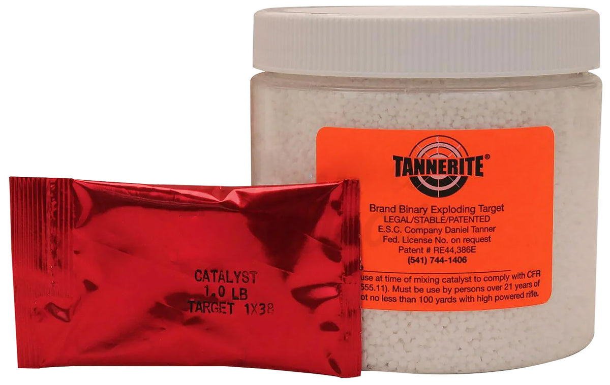 Tannerite 1BR 1 lb Impact Enhancement Reactive Target 16 Targets Centerfire Case