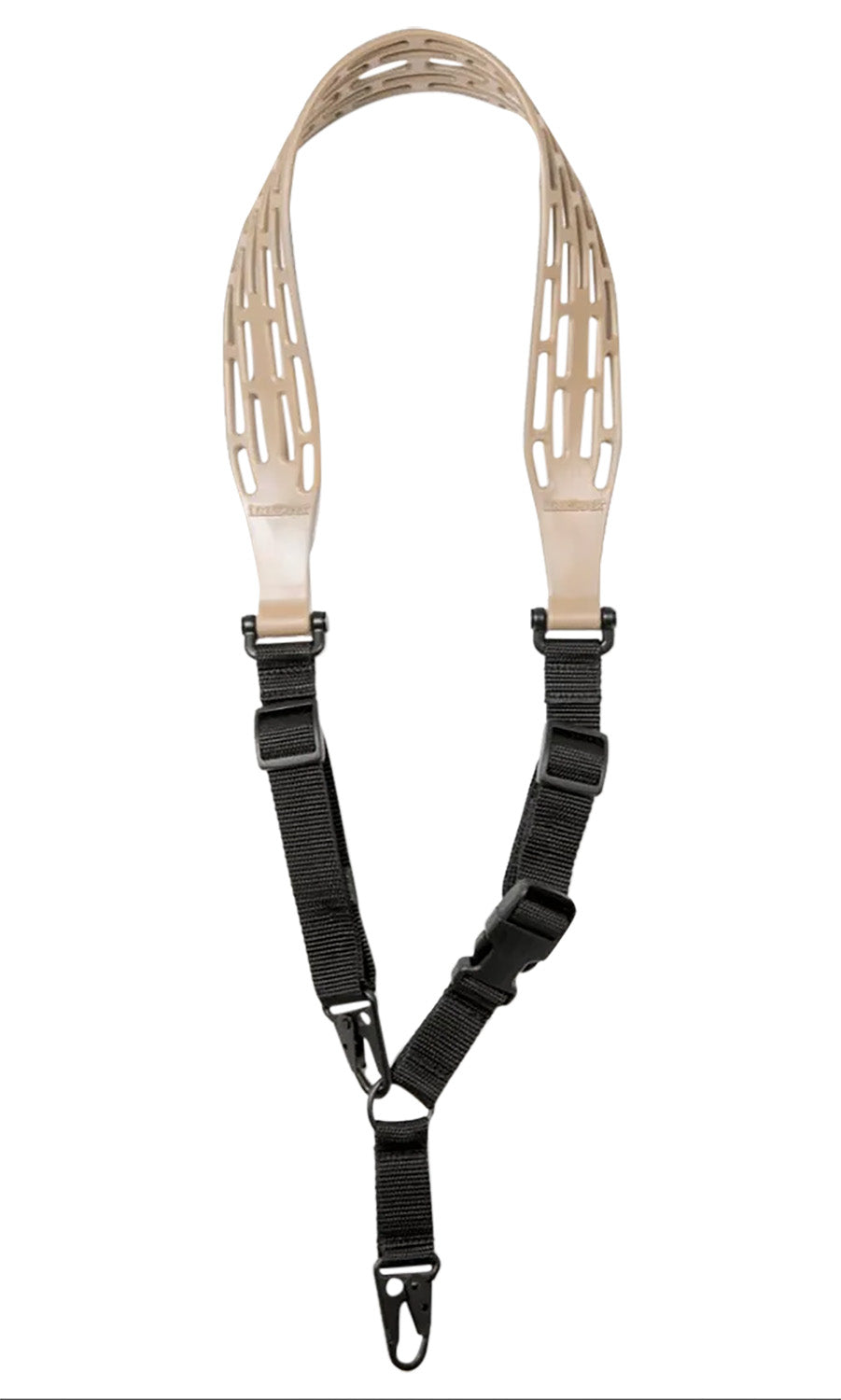 Limbsaver 12140 Adjustable Tactical Tan Nylon Rifle Sling 1" Wide One or Two Point 48-Inch