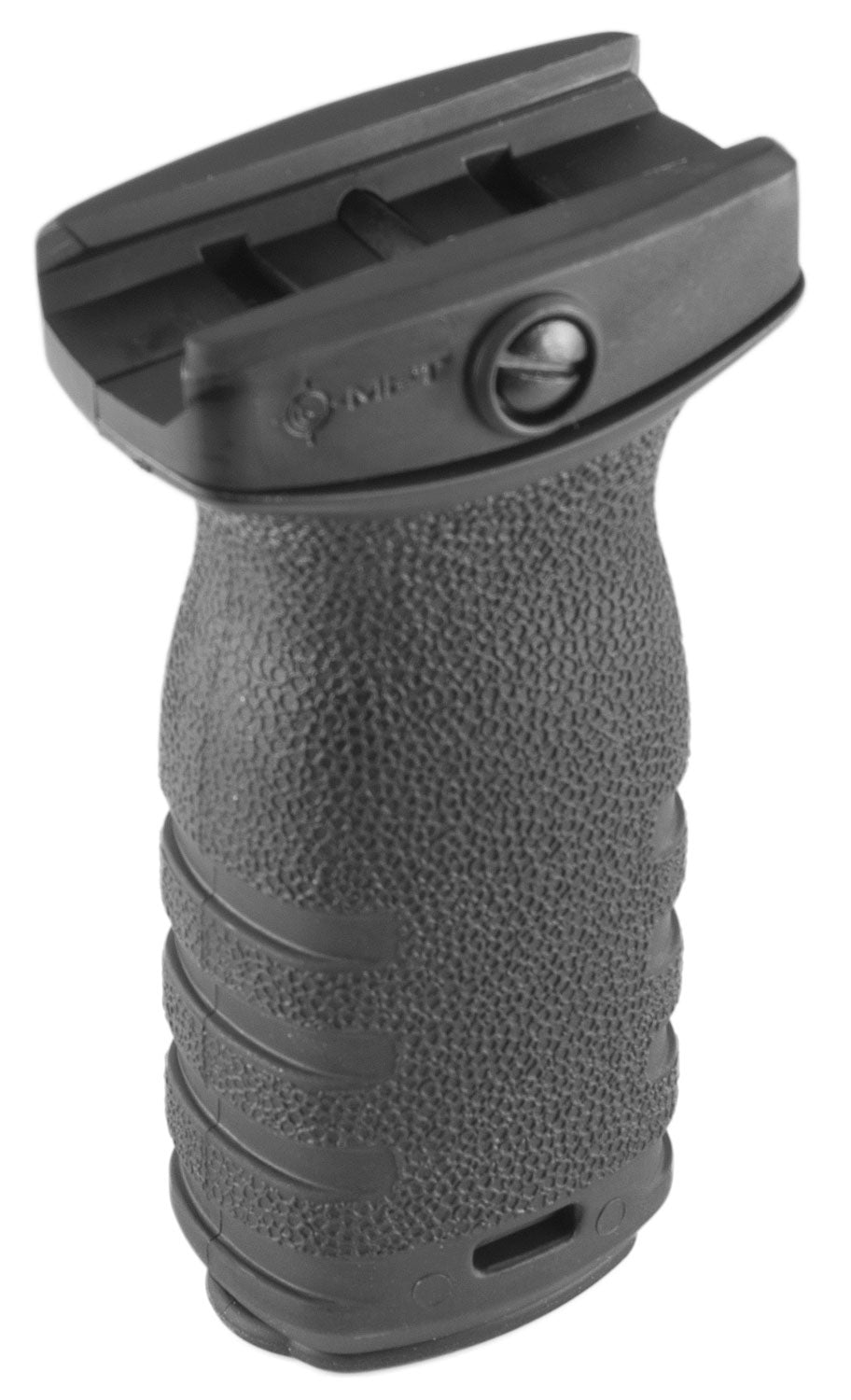 Mission First Tactical RSG Compact Black Polymer React Vertical Grip for AR Rifles