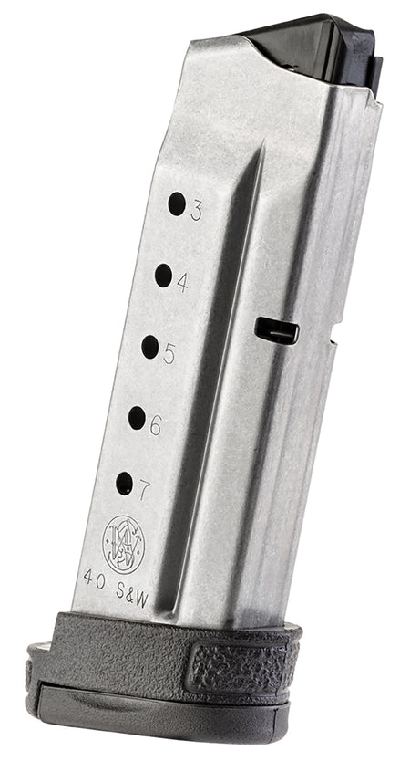 S&W M&P Shield 7rd 40S&W Stainless Steel Pistol Magazine