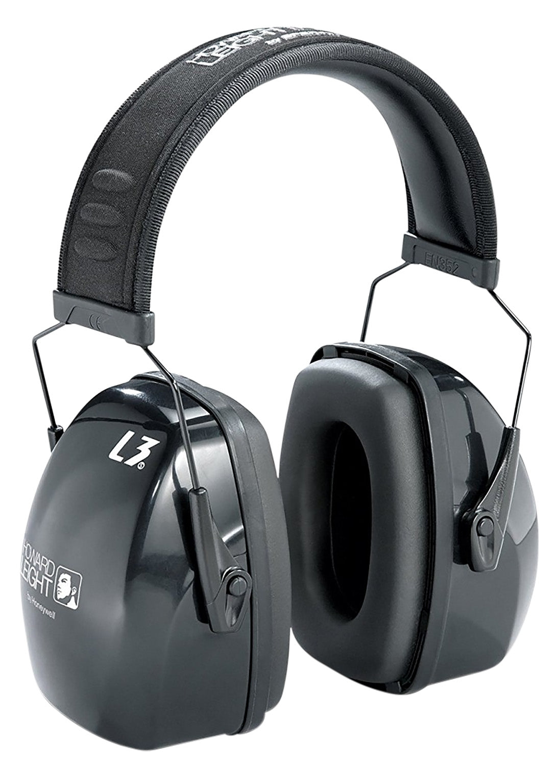 Howard Leight R03318 Leightning L3 30 dB Passive Hearing Protection Muffs Black Adult