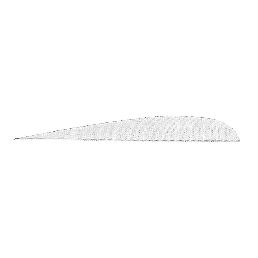 Gateway 100-Pack White Parabolic Arrow Feathers 5 in. Right Wing