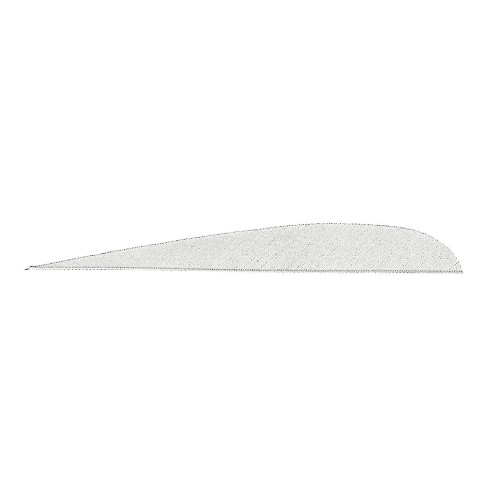 Gateway 100-Pack White Parabolic Arrow Feathers 5 in. Left Wing