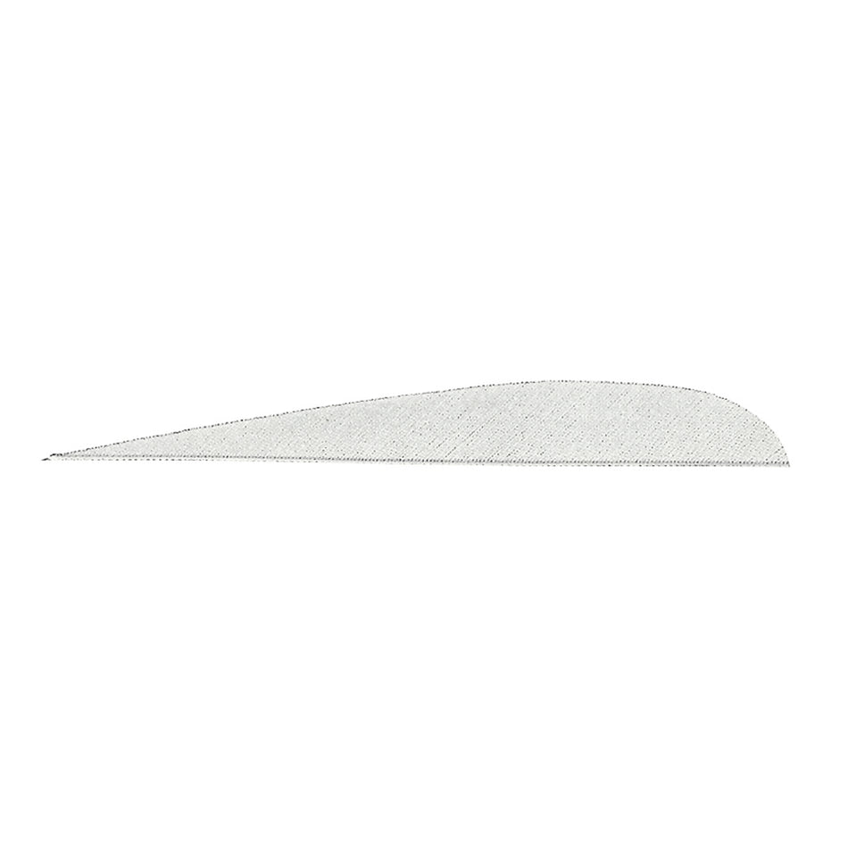 Gateway 100-Pack White Parabolic Arrow Feathers 5 in. Left Wing