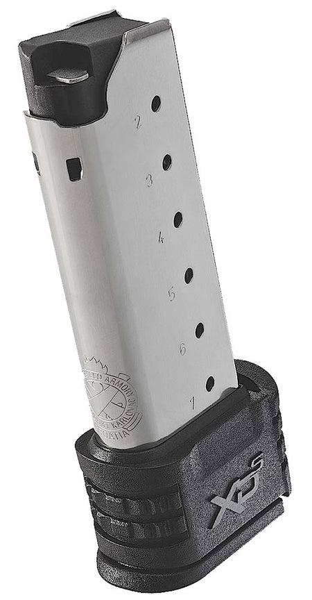 Springfield Armory XD-S .45 ACP 7-Round Stainless Steel Pistol Magazine
