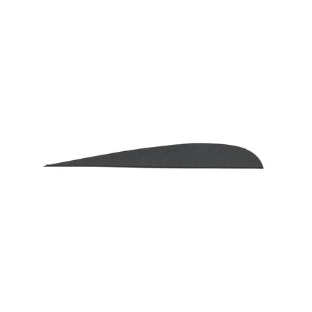 Gateway 100-Pack Black Parabolic Arrow Feathers 4 in. Left Wing