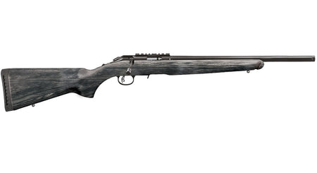 Ruger 8350 American Rimfire Target Full Size 17 HMR 9+1 18" Satin Blued Threaded Bull Barrel & Alloy Steel Receiver w/Scope Rail, Black Fixed Laminate Stock, Right Hand