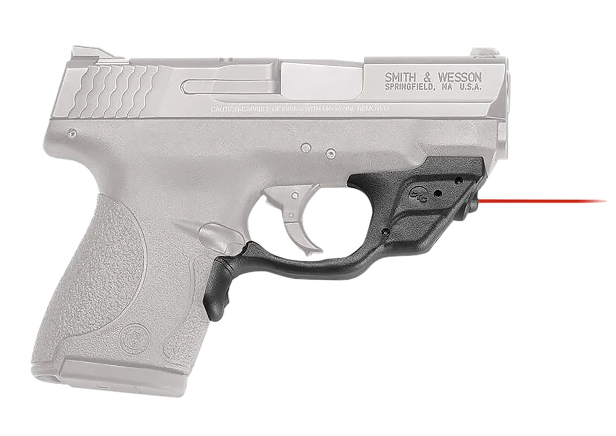 Crimson Trace 0135601 Red Laser Laserguard Fits S&W M&P Shield 9mm and .40 S&W, Black Polymer