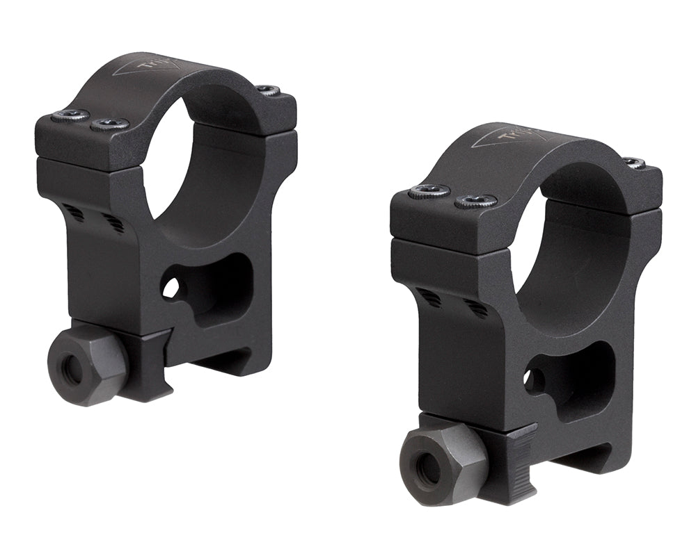 Trijicon AC22011 Black Anodized 30mm Extra High Riflescope Rings