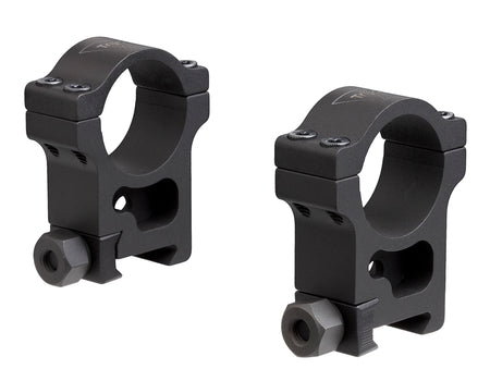 Trijicon AC22011 Black Anodized 30mm Extra High Riflescope Rings