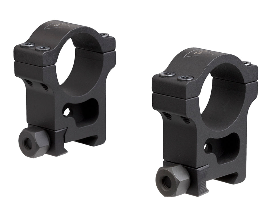 Trijicon AC22011 Black Anodized 30mm Extra High Riflescope Rings